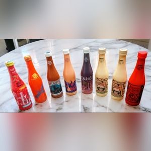 Set of 8 NSDA Convention Commemorative Bottles